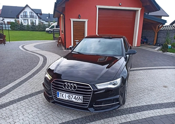 Audi A6 cena 91000 przebieg: 163000, rok produkcji 2015 z Lubawa małe 301